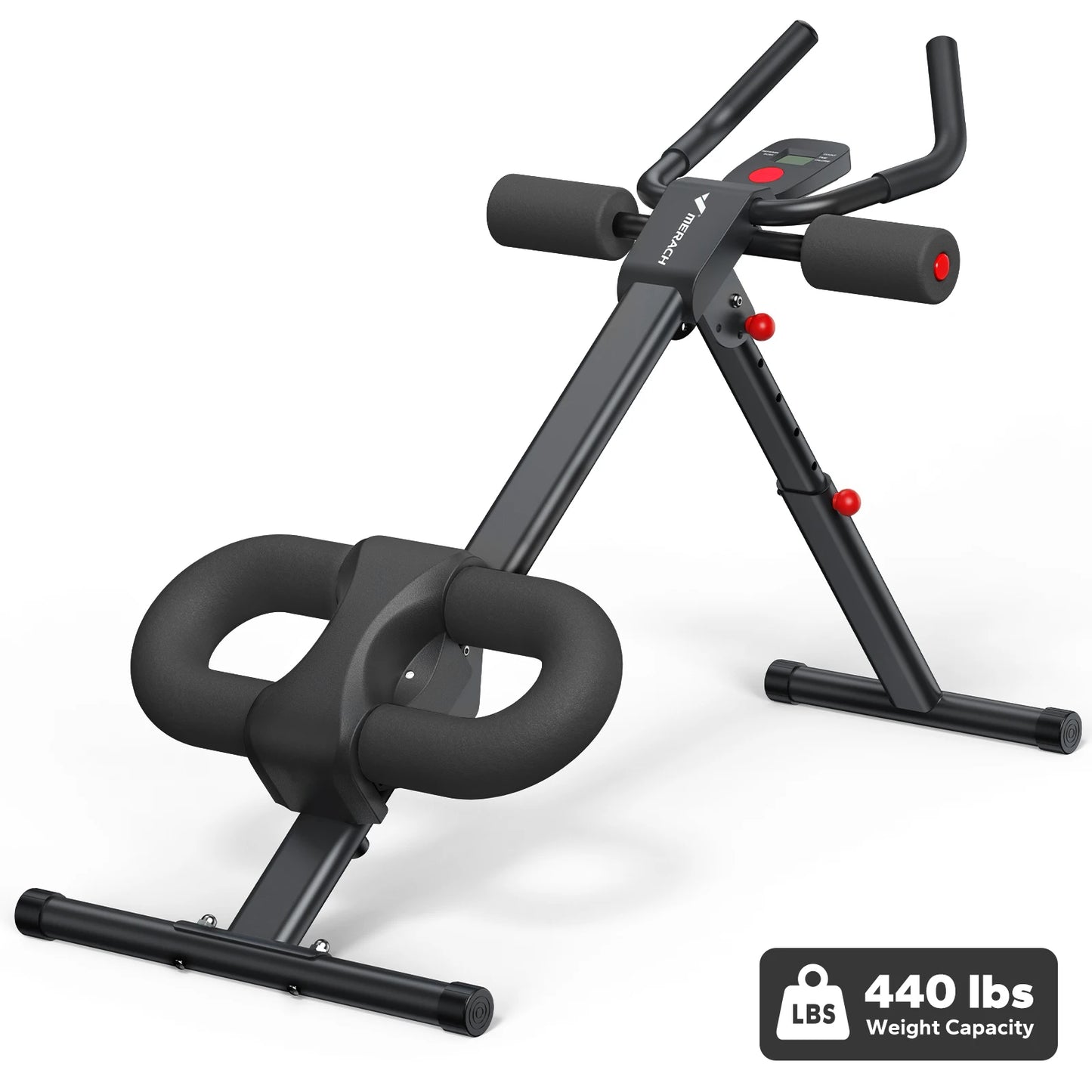 MERACH Ab Machine Adjustable Trainer for Core Abdomen Exercise System