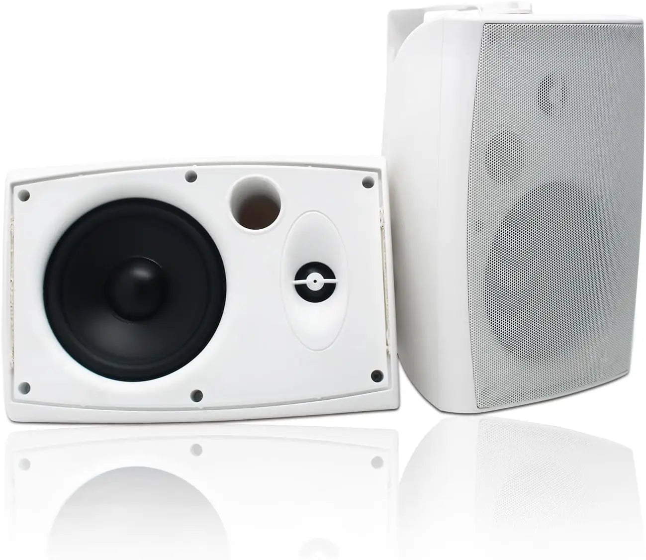 Herdio Outdoor Bluetooth Two Way Wall Mount Speakers Pair