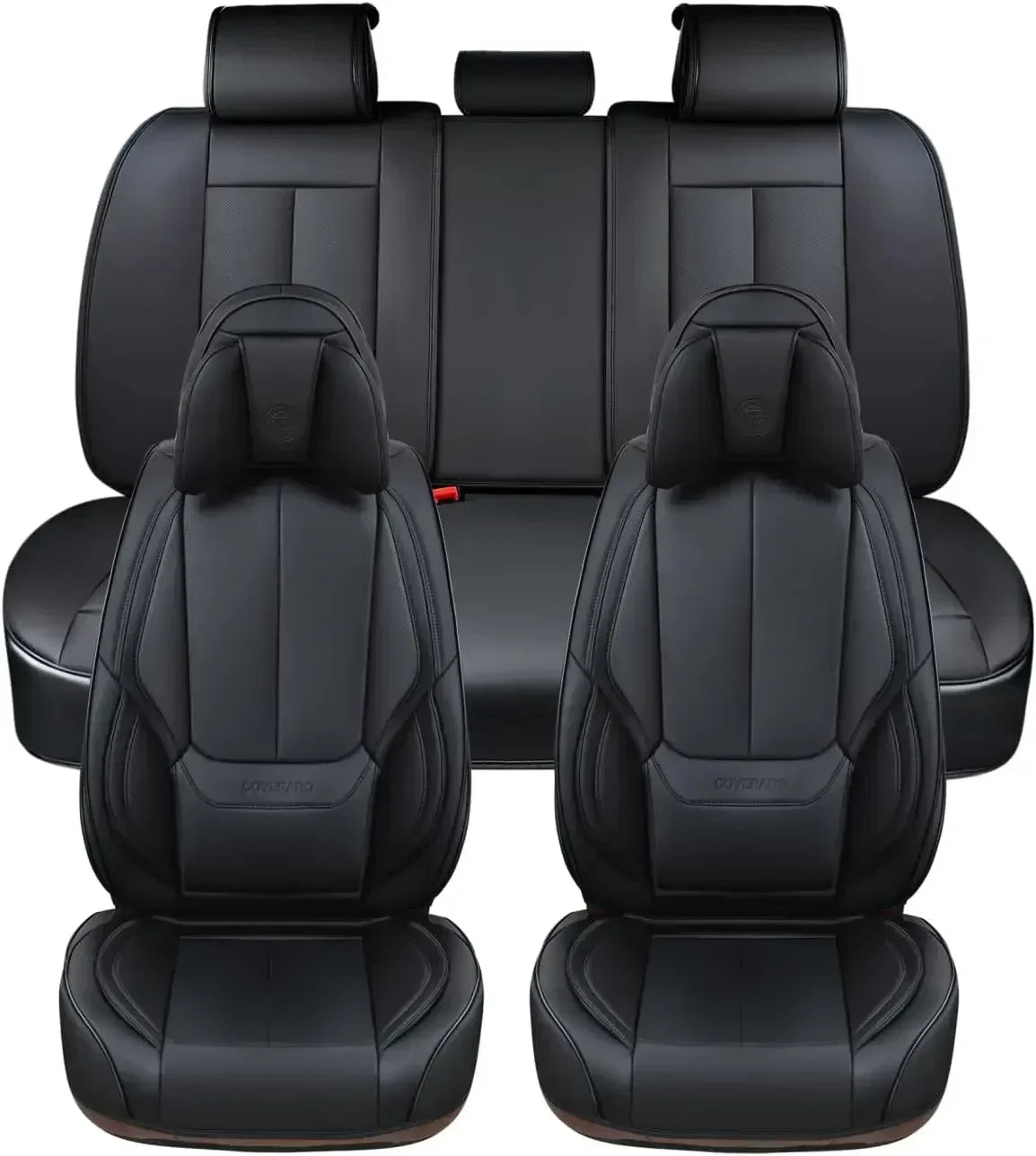 Universal Waterproof Car Seat Cover Set With Lumbar Support