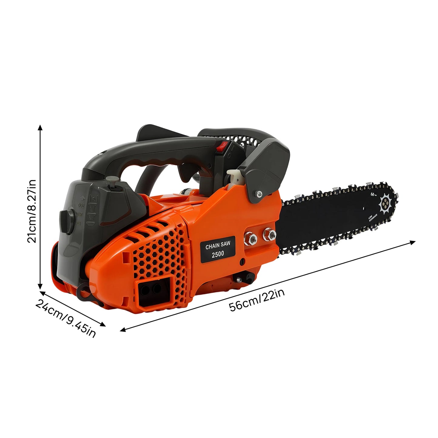 Top Handle Gasoline Chainsaw Two Stroke Engine