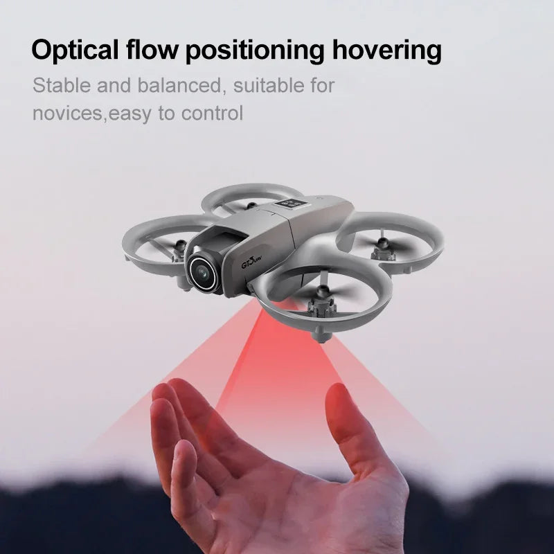 JIKEFUN GT3 RC Mini Drone 4K Dual Camera Aerial Photography