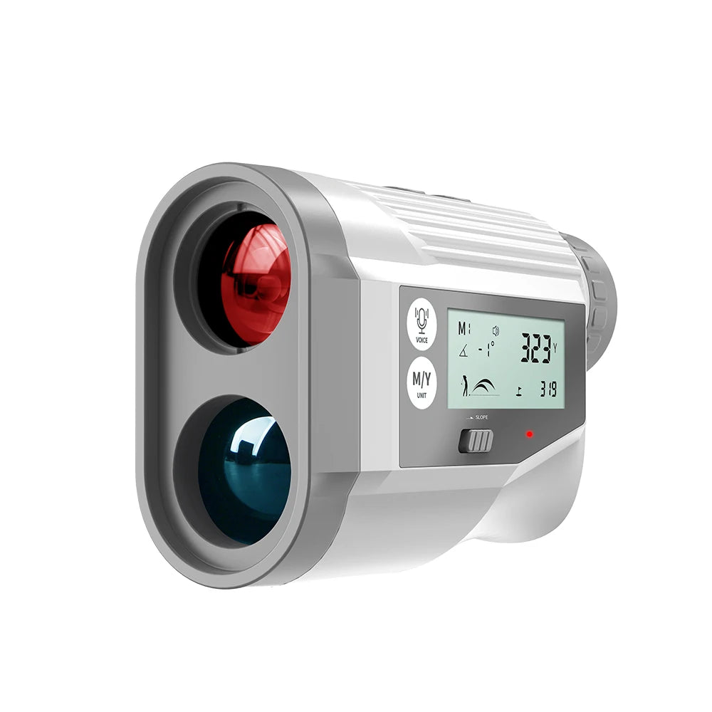 REVASRI Golf Rangefinder With Angle Switch Voice Prompts Side Display