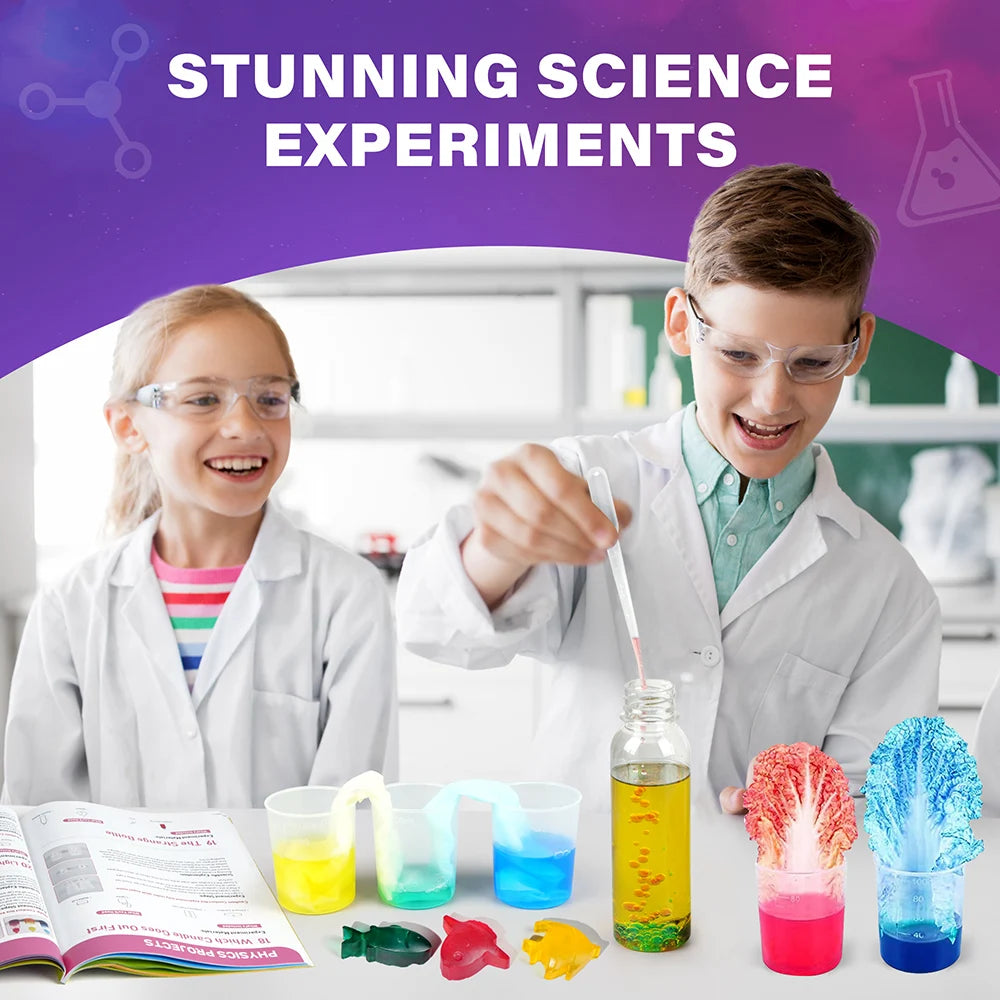 Science Kits for Kids 105 Experiments STEM Educational Toy Gift