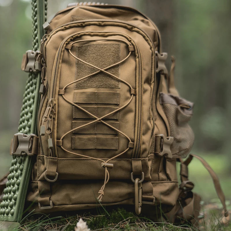 LQARMY Outdoor Tactical Backpack for Hiking and Travel