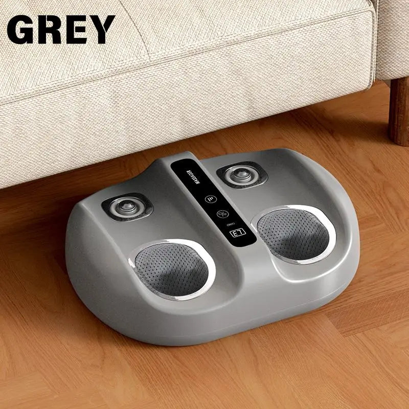 Mini Finger Foot Massager With Heat Deep Kneading And Vibration