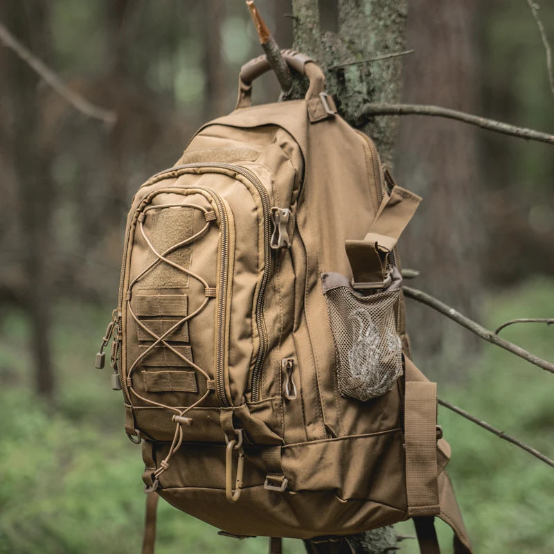 LQARMY Outdoor Tactical Backpack for Hiking and Travel