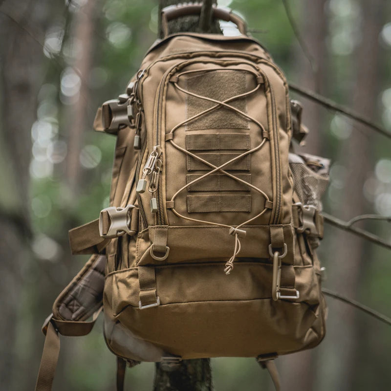 LQARMY Outdoor Tactical Backpack for Hiking and Travel