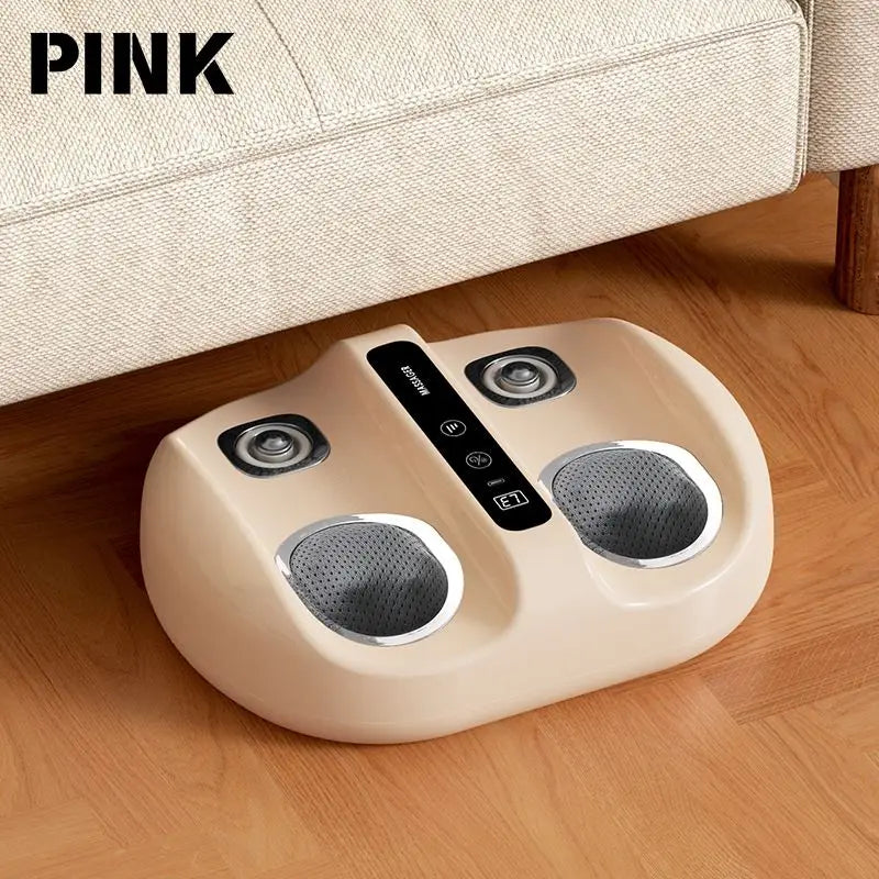 Mini Finger Foot Massager With Heat Deep Kneading And Vibration