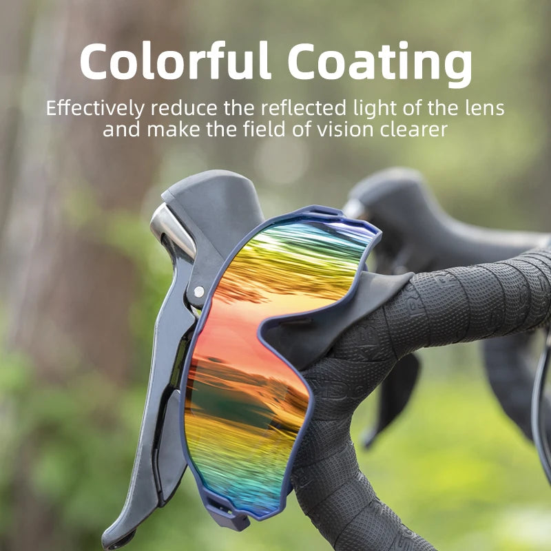 ROCKBROS Polarized Cycling Sunglasses UV400 Protection Unisex Eyewear