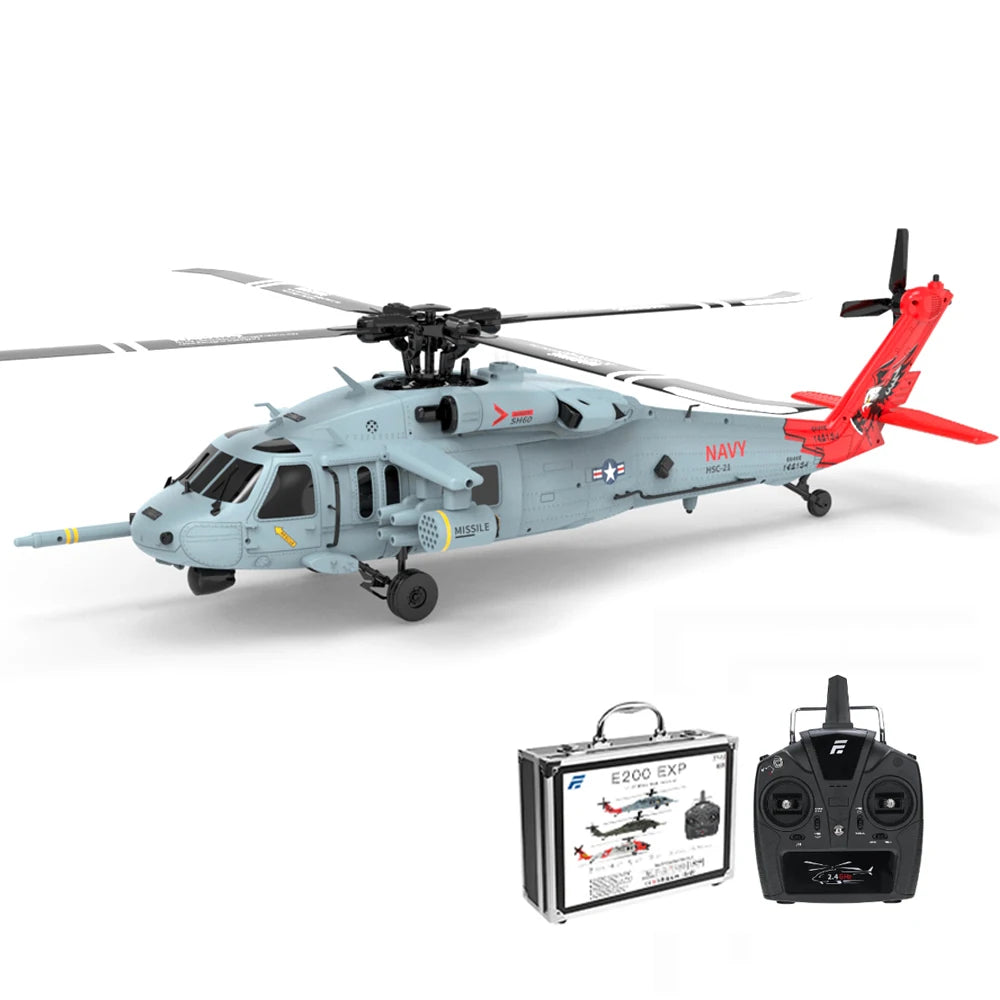 EACHINE E200 EXP UH-60 Flybarless RC Helicopter 2.4G 6CH