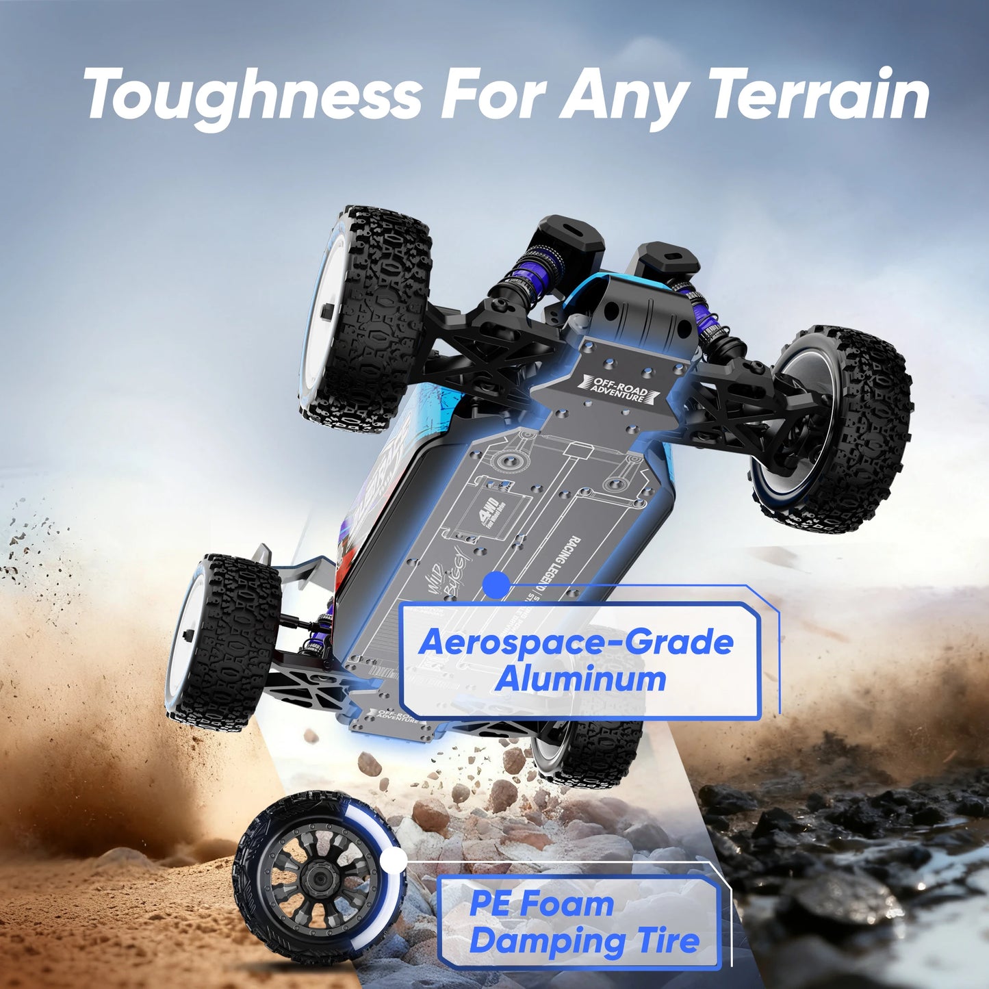 JIUSI WB12 PRO OneToTwelve RC Vehicle 4WD Brushless Off Road
