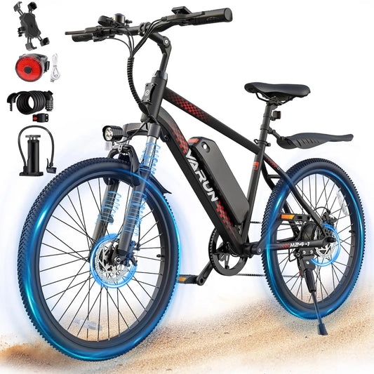 Peak 500W Electric Bike For Adults With Removable 36V Battery