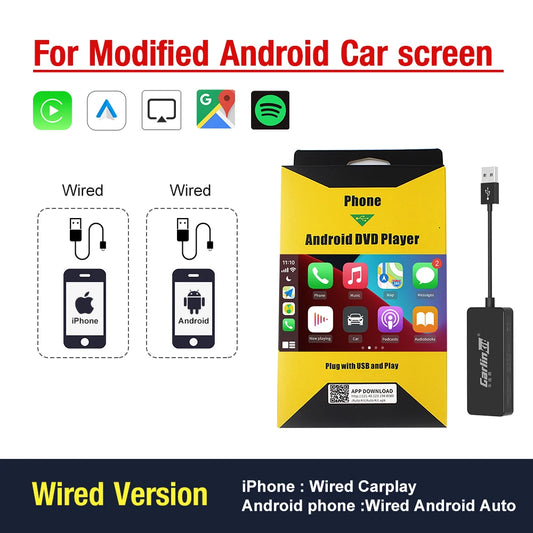 Carlinkit USB CarPlay Dongle Wireless And Wired Android Auto