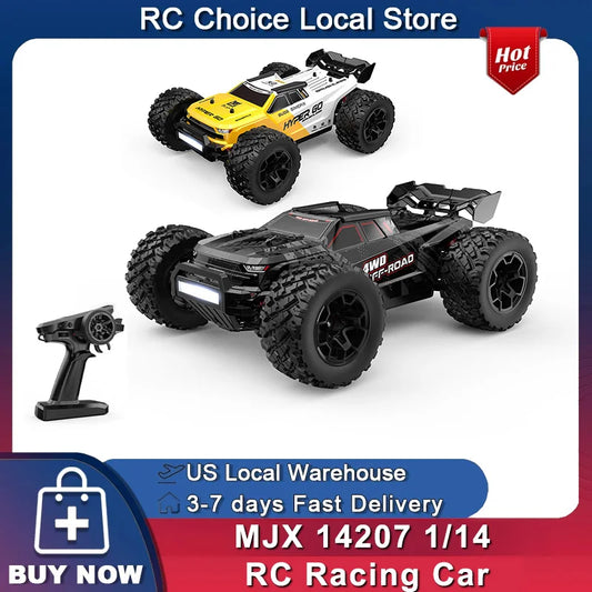 BEYONDSKY MJX Hyper Go 14207 4WD Brushless RC Car Dual Shells