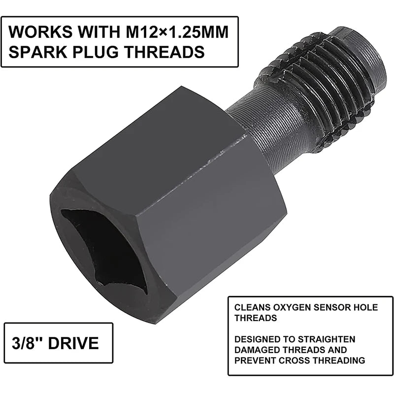 Oxygen Sensor Wrench Kit For Automotive O2 Socket Removal Tool