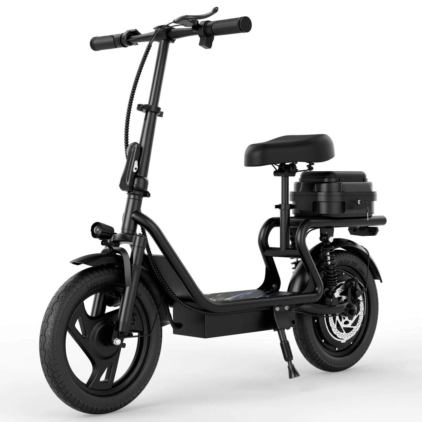 Electric Scooter For Adults With Seat And Long Range Battery