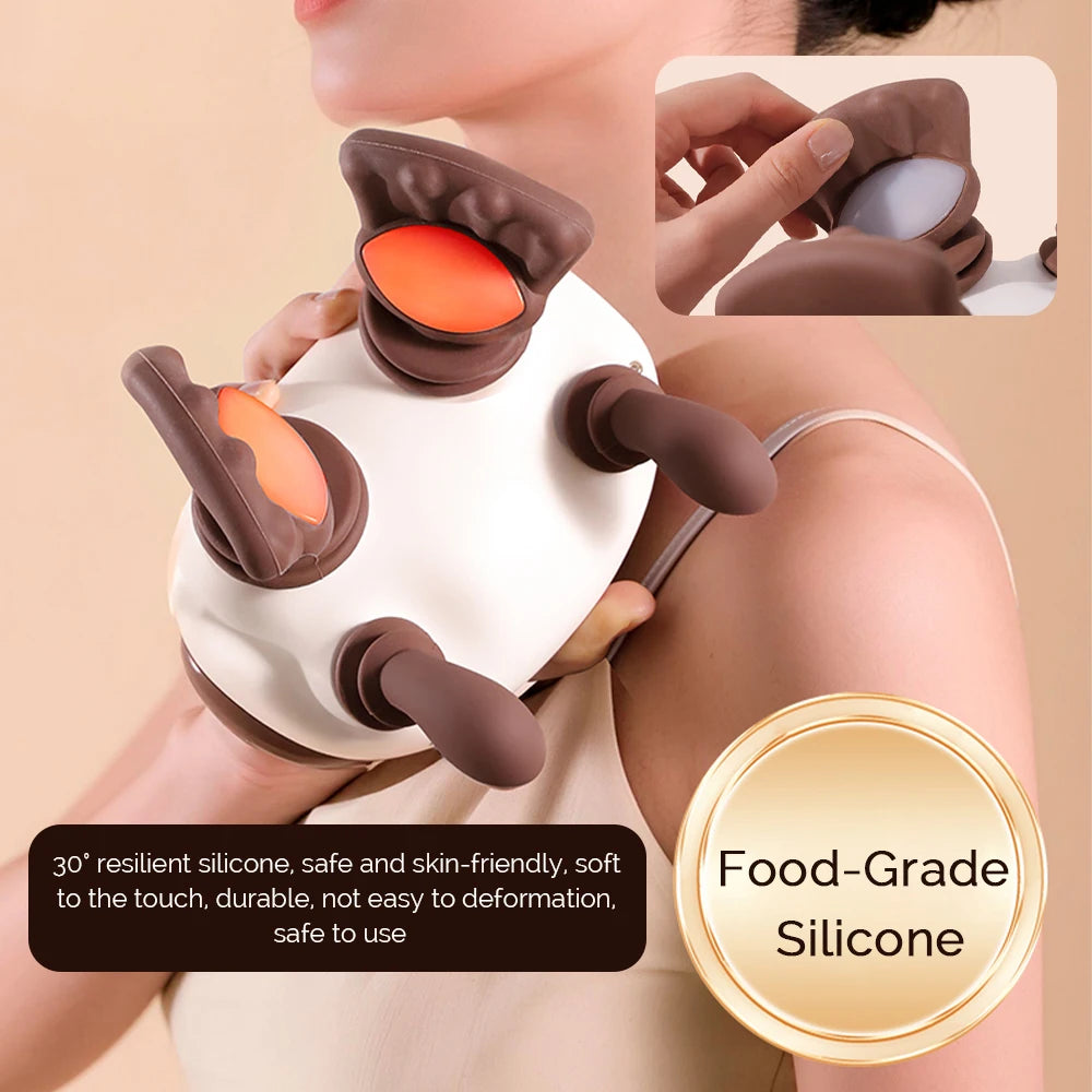 Foreverlily Bionic Neck And Shoulder Massager Pro Deep Tissue Relief