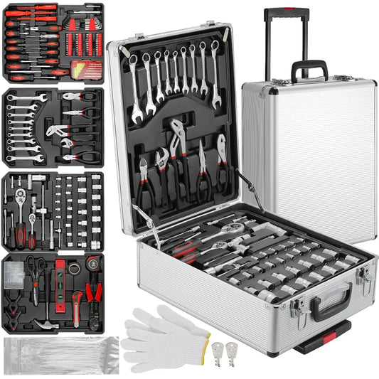 TLGREENDIY 799-Piece Tool Set With Trolley Case For Home Repair