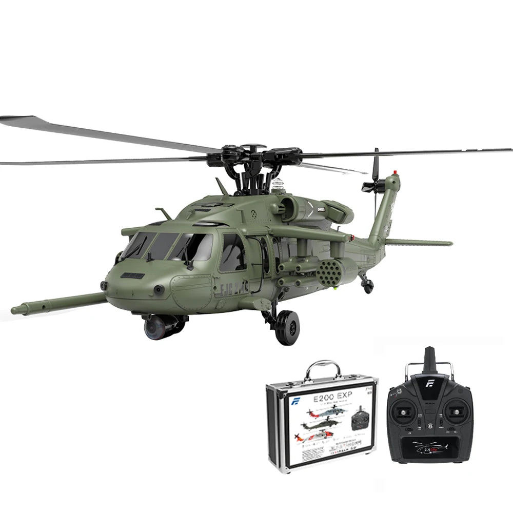 EACHINE E200 EXP UH-60 Flybarless RC Helicopter 2.4G 6CH