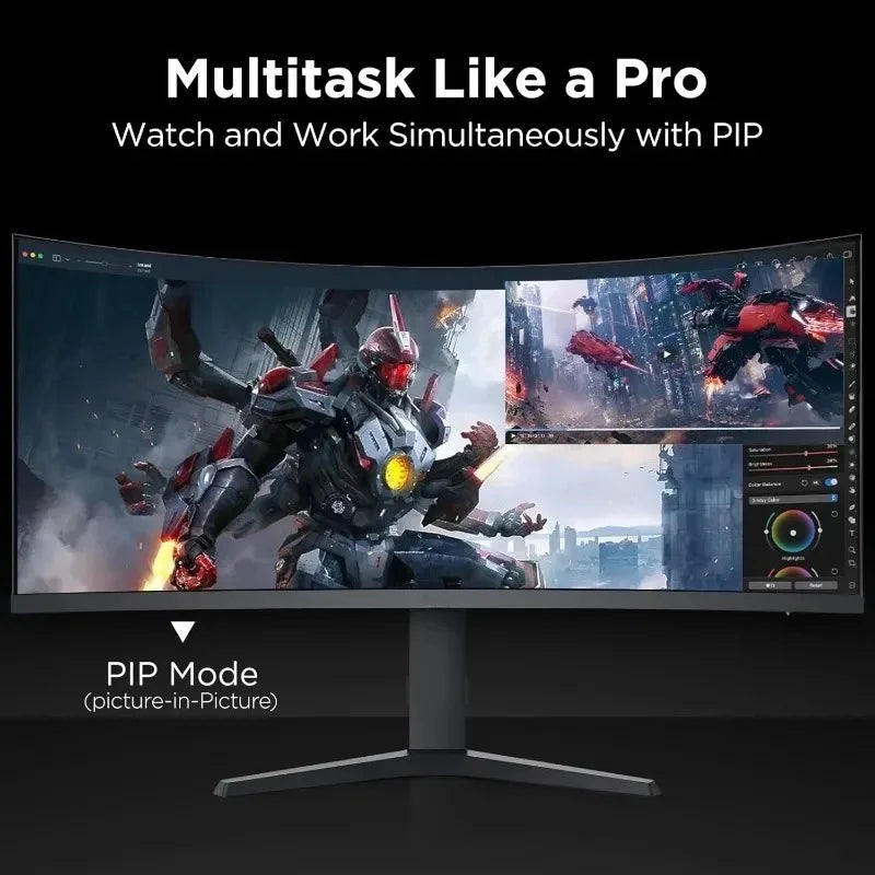 Ultrawide Gaming Monitor 3440x1440 165Hz 1ms MPRT DCI-P3 95 Percent