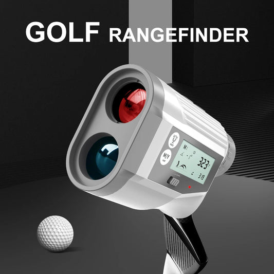 REVASRI Golf Rangefinder With Angle Switch Voice Prompts Side Display