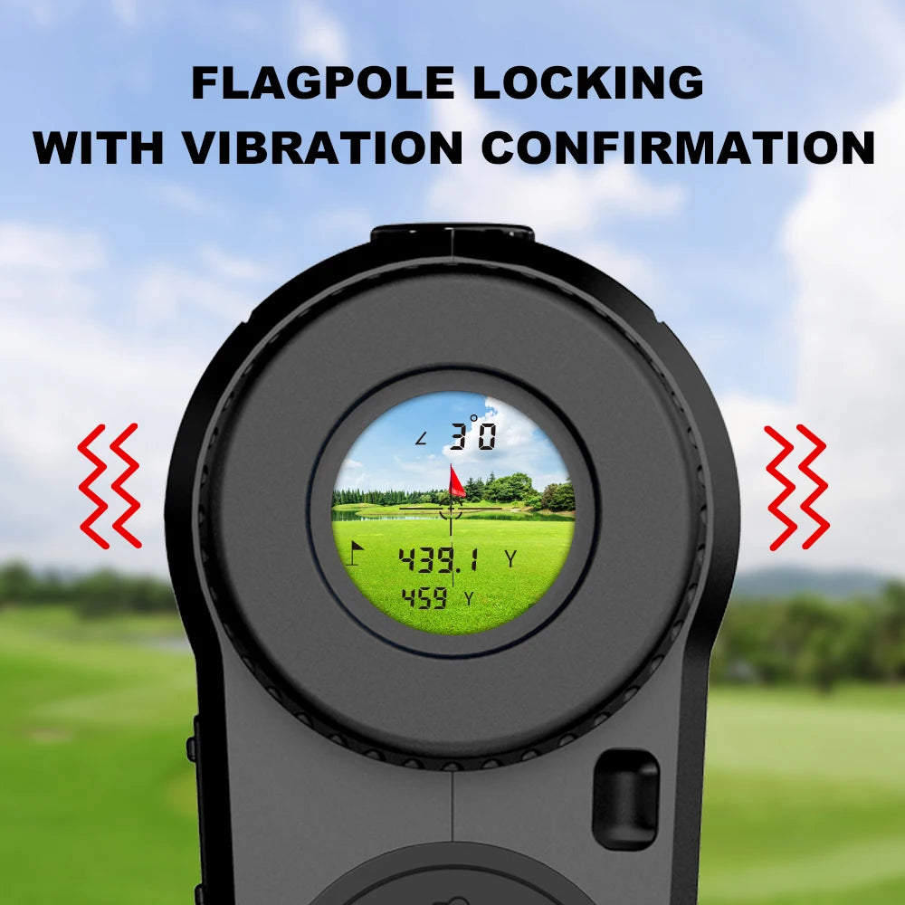REVASRI Golf Rangefinder 1000 Yards 6x Magnification Slope Compensated