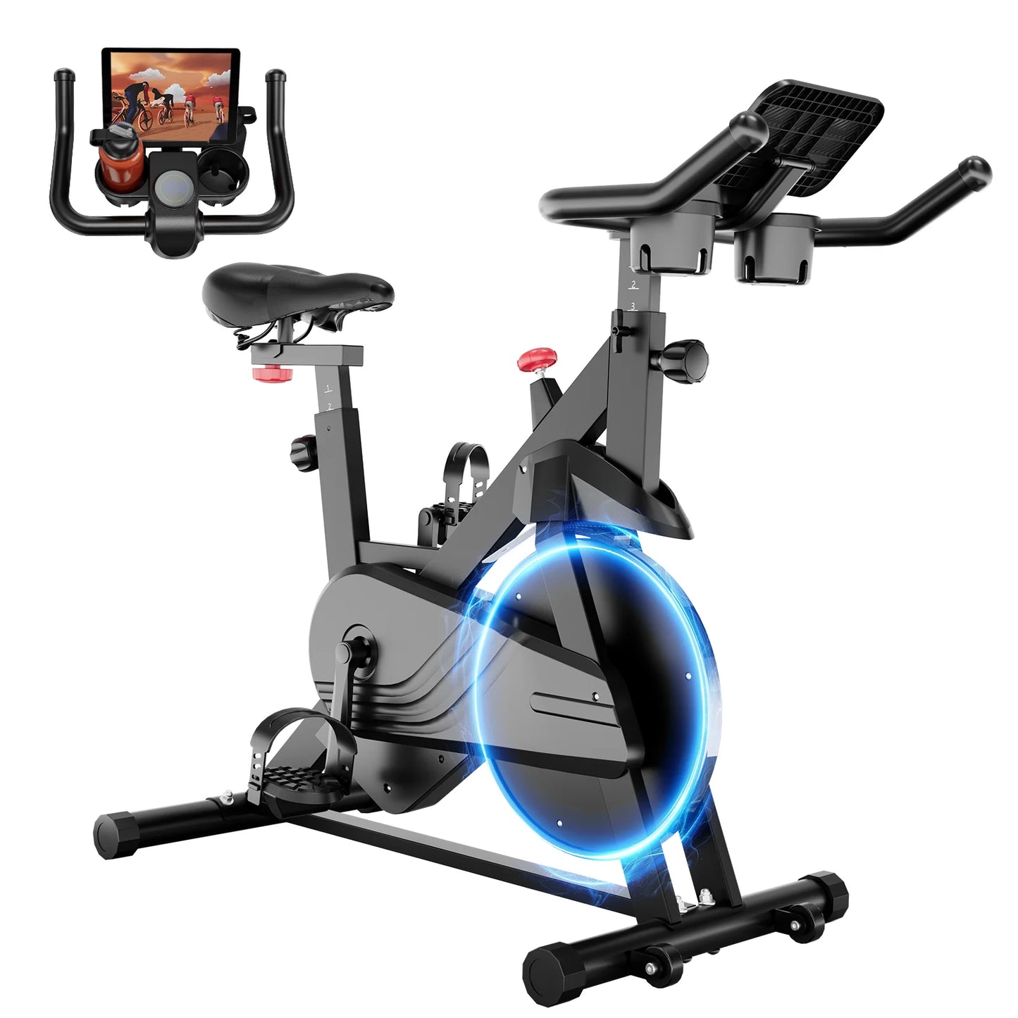 Superun Exercise Bike 32-Level Magnetic Resistance Home Trainer