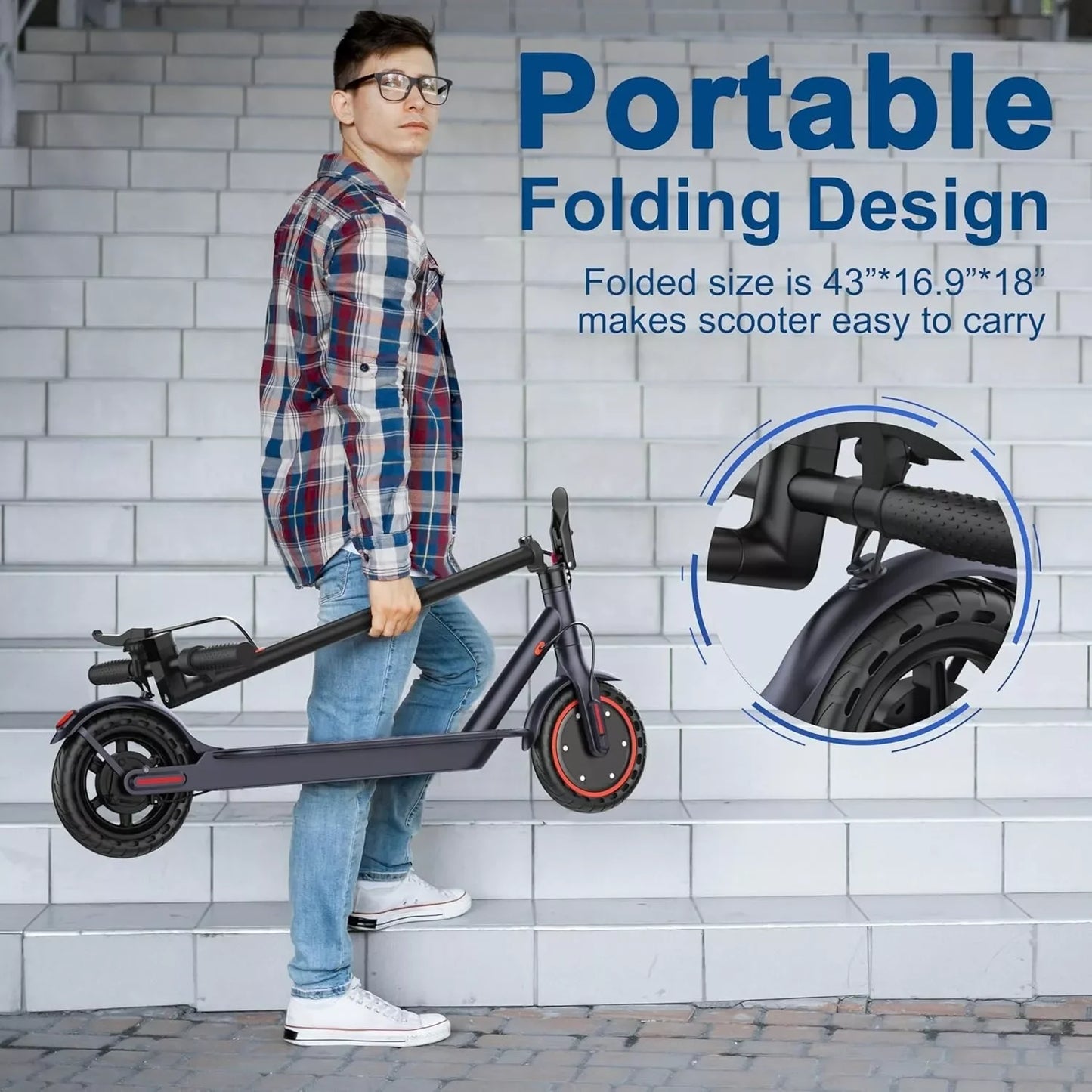 Ladped LP60 Electric Scooter 350W 19MPH
