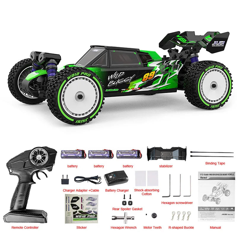 JIUSI WB12 PRO OneToTwelve RC Vehicle 4WD Brushless Off Road
