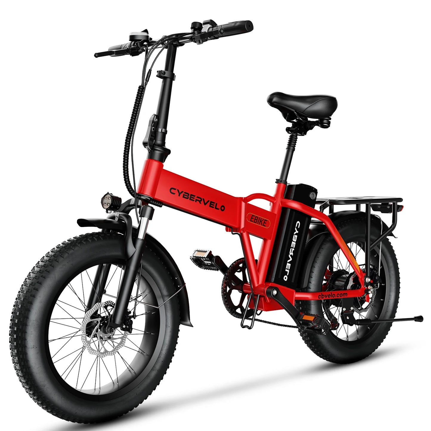 CYBERVELO Electric Fat Tire Off Road Foldable Bike EK4 EK5