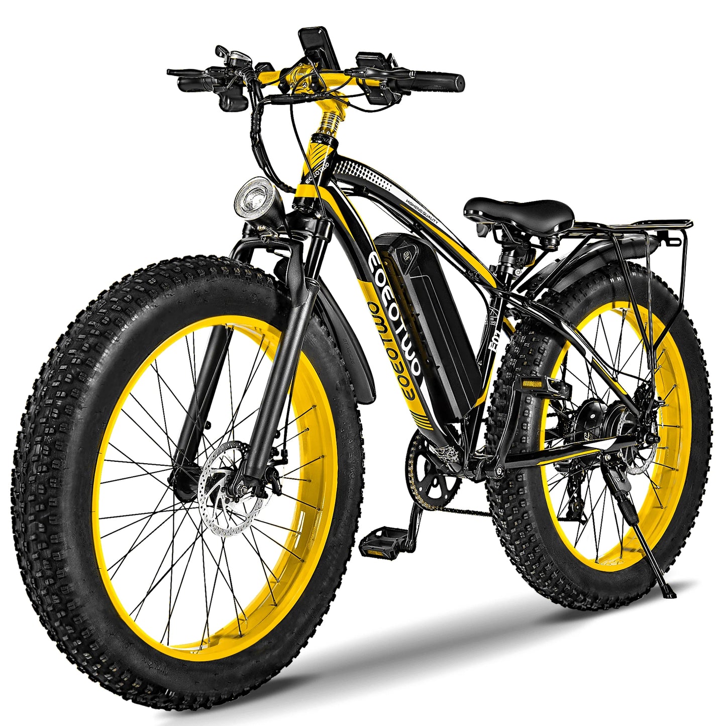EOEOTWO 1500W Fat Tire Electric Mountain Bike All Terrain