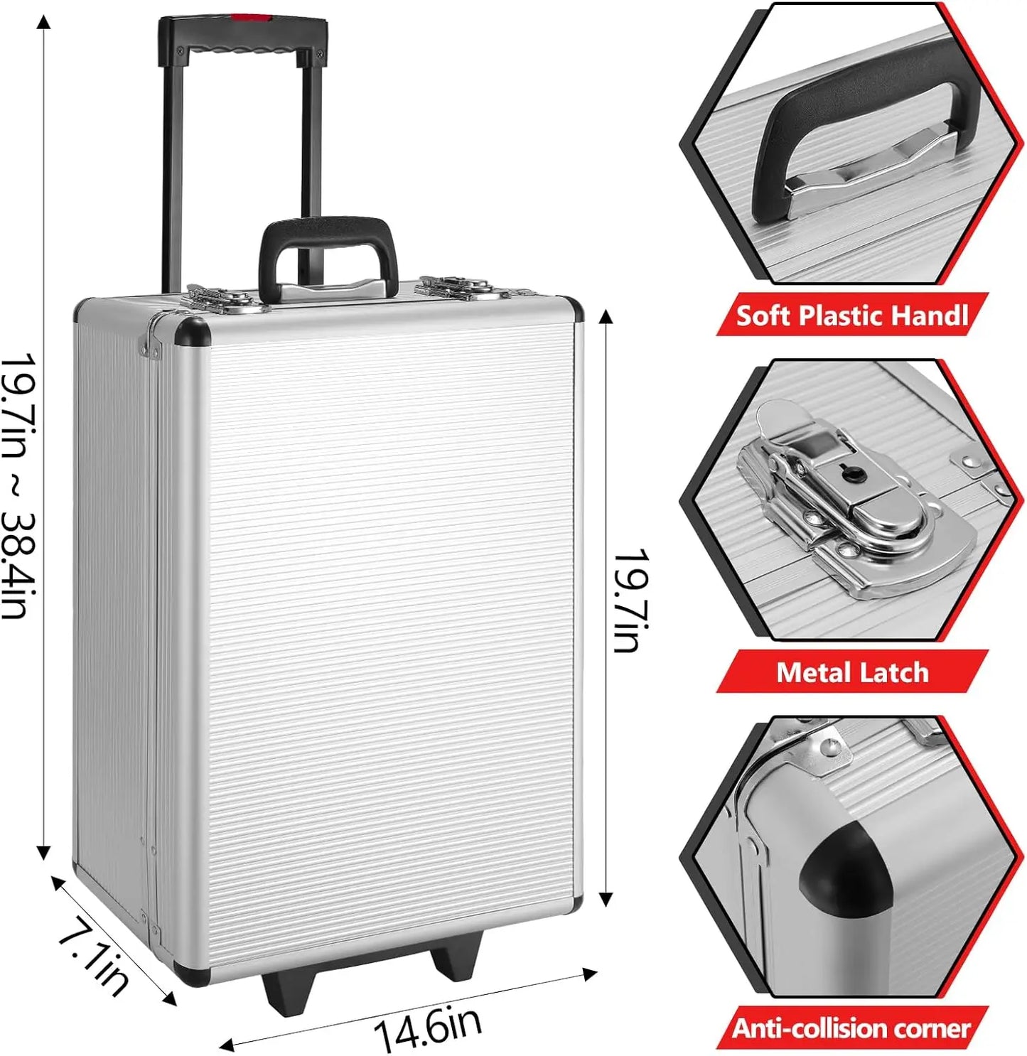 TLGREENDIY 799-Piece Tool Set With Trolley Case For Home Repair