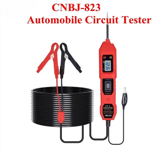 Automotive Electric Circuit Tester With LED Voltage Display