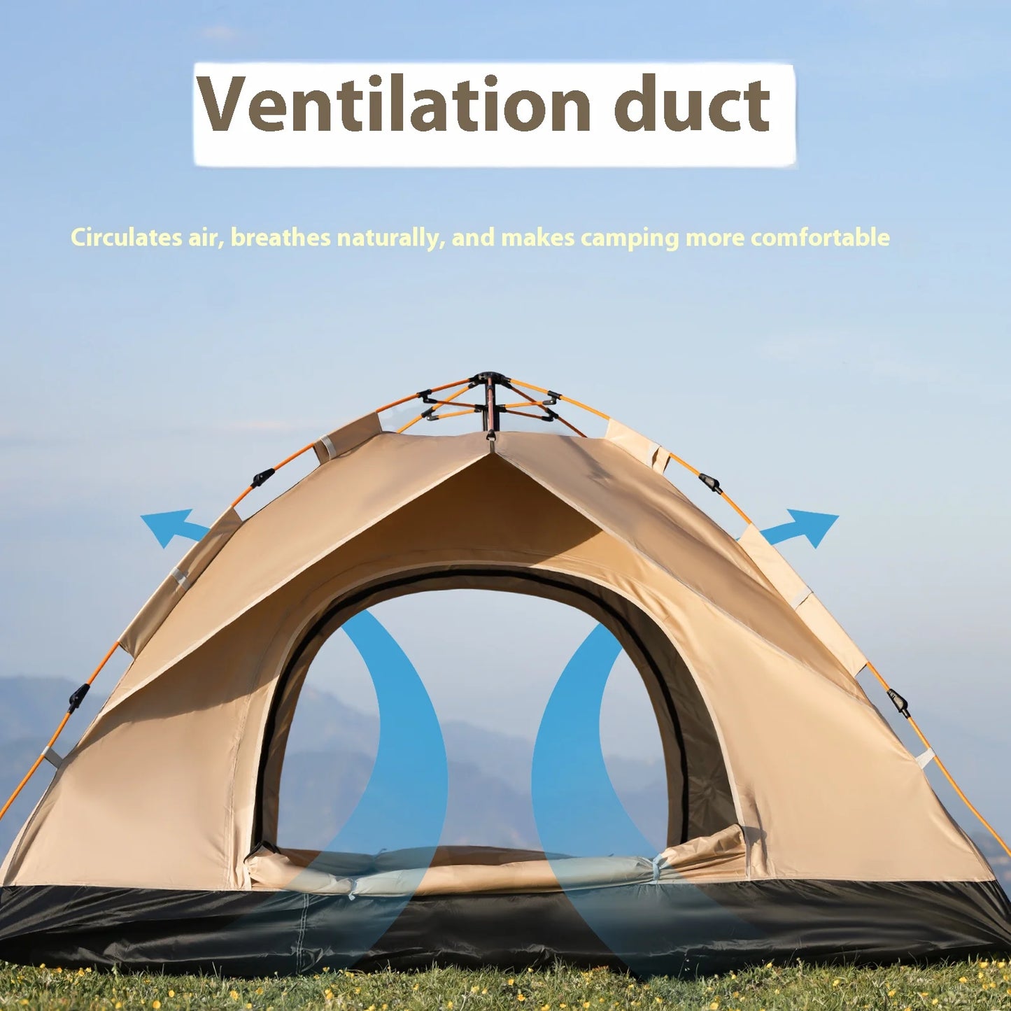 Pakicetus Instant Tent Portable Sun Rain Shelter For Beach Camping