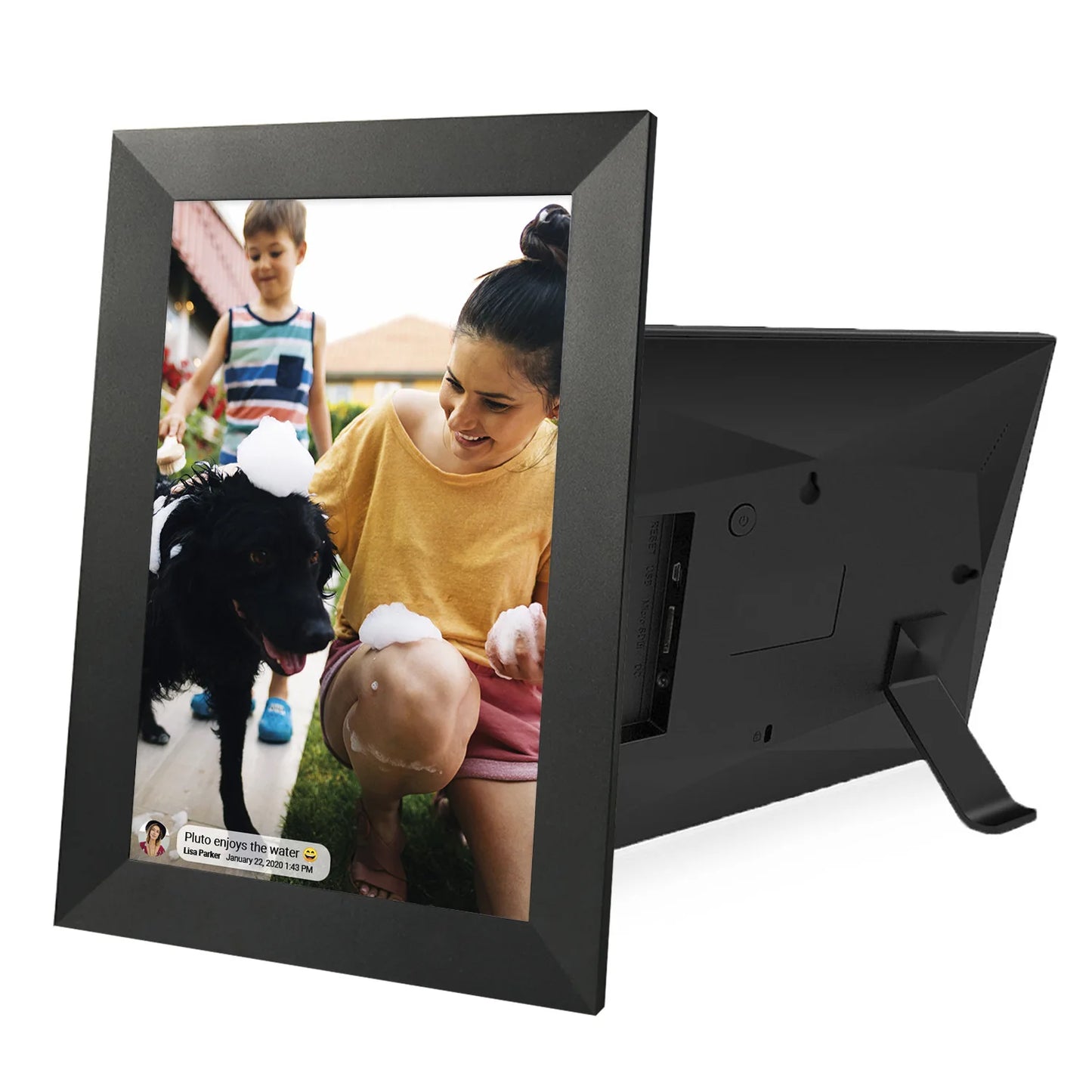 WiFi Digital Picture Frame 16GB Memory Touch Screen With Photo Sharing App