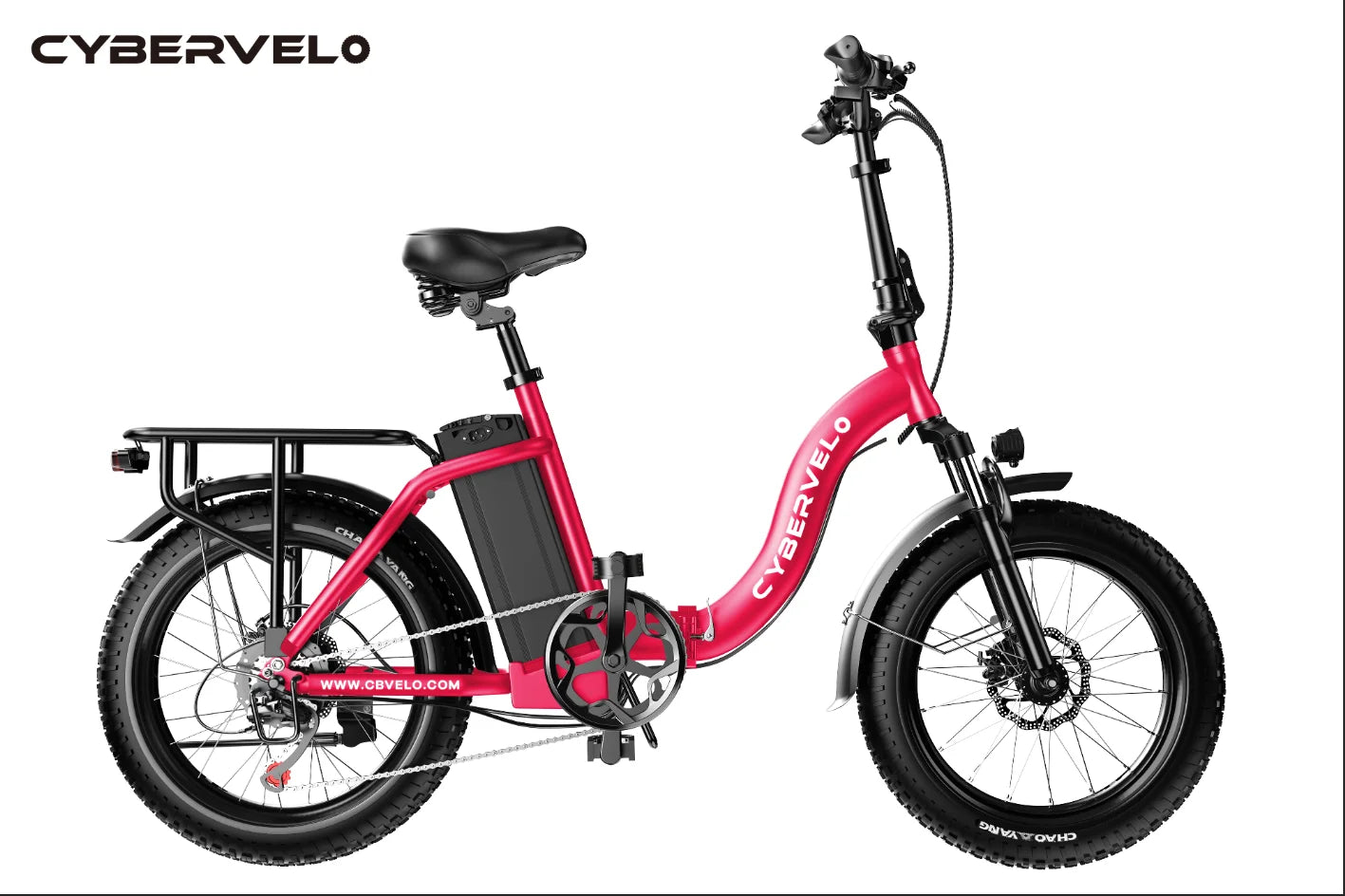 CYBERVELO Electric Fat Tire Off Road Foldable Bike EK4 EK5