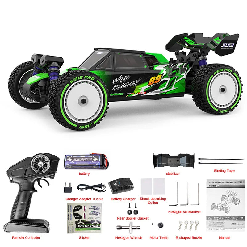 JIUSI WB12 PRO OneToTwelve RC Vehicle 4WD Brushless Off Road