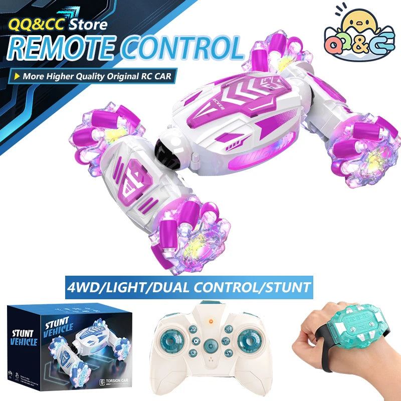 CONUSEACE RC Stunt Car Dual Remote Control Vehicle
