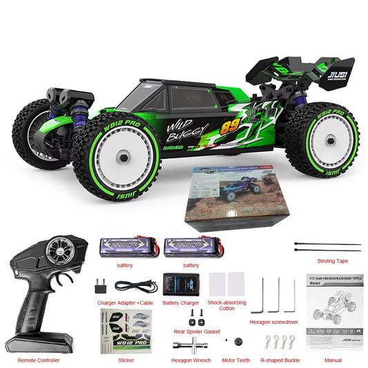 JIUSI WB12 Pro RC Car Brushless 4WD 2.4G Offroad Durable