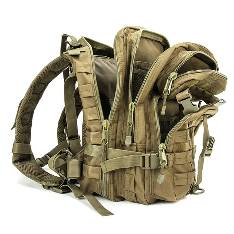 LQARMY Tactical Molle Backpack For Travel Camping Hunting Hiking
