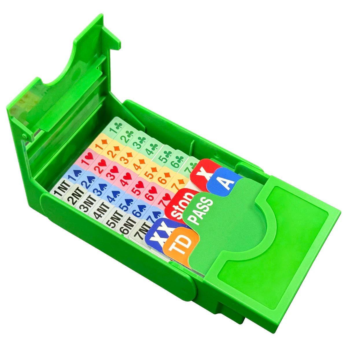 Bridge Bidding Boxes Set Of 4 With Scorecards ABS Plastic