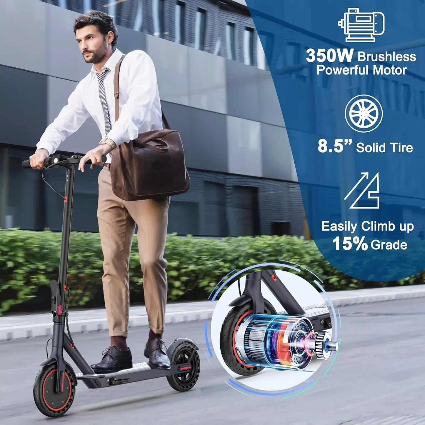 Ladped LP60 Electric Scooter 350W 19MPH