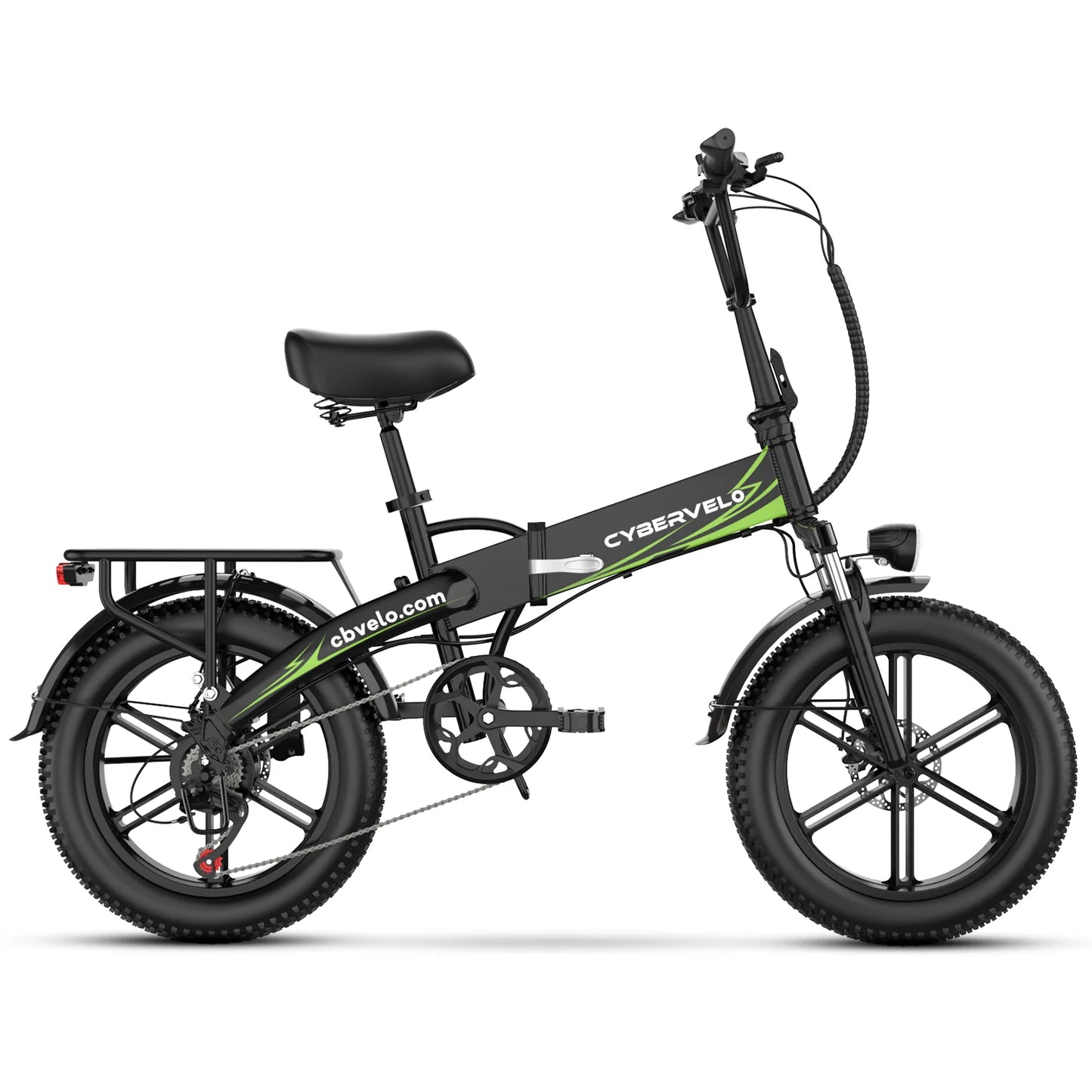 CYBERVELO Electric Fat Tire Off Road Foldable Bike EK4 EK5