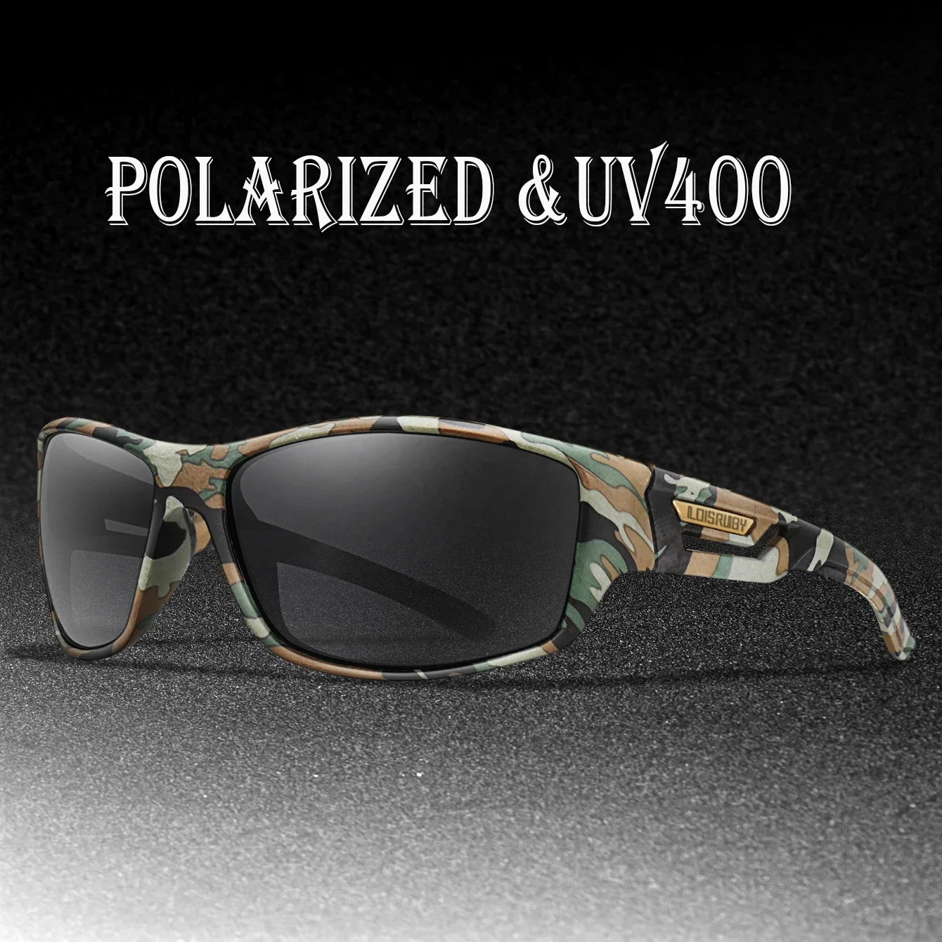 Polarized Fishing Sunglasses for Men UV400 Lens Outdoor Wear