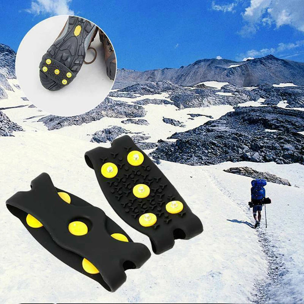 Five Stud Anti Slip Crampons Snow Claw for Winter Walking and Hiking