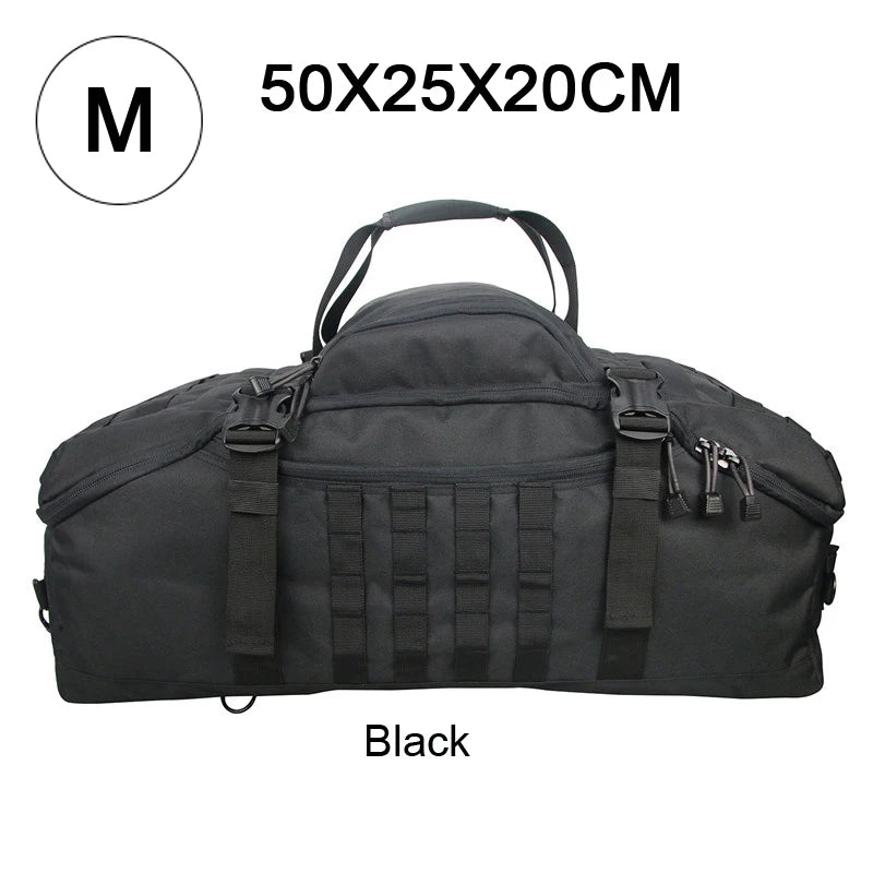 LQARMY Outdoor Molle Tactical Backpack for Hiking and Travel