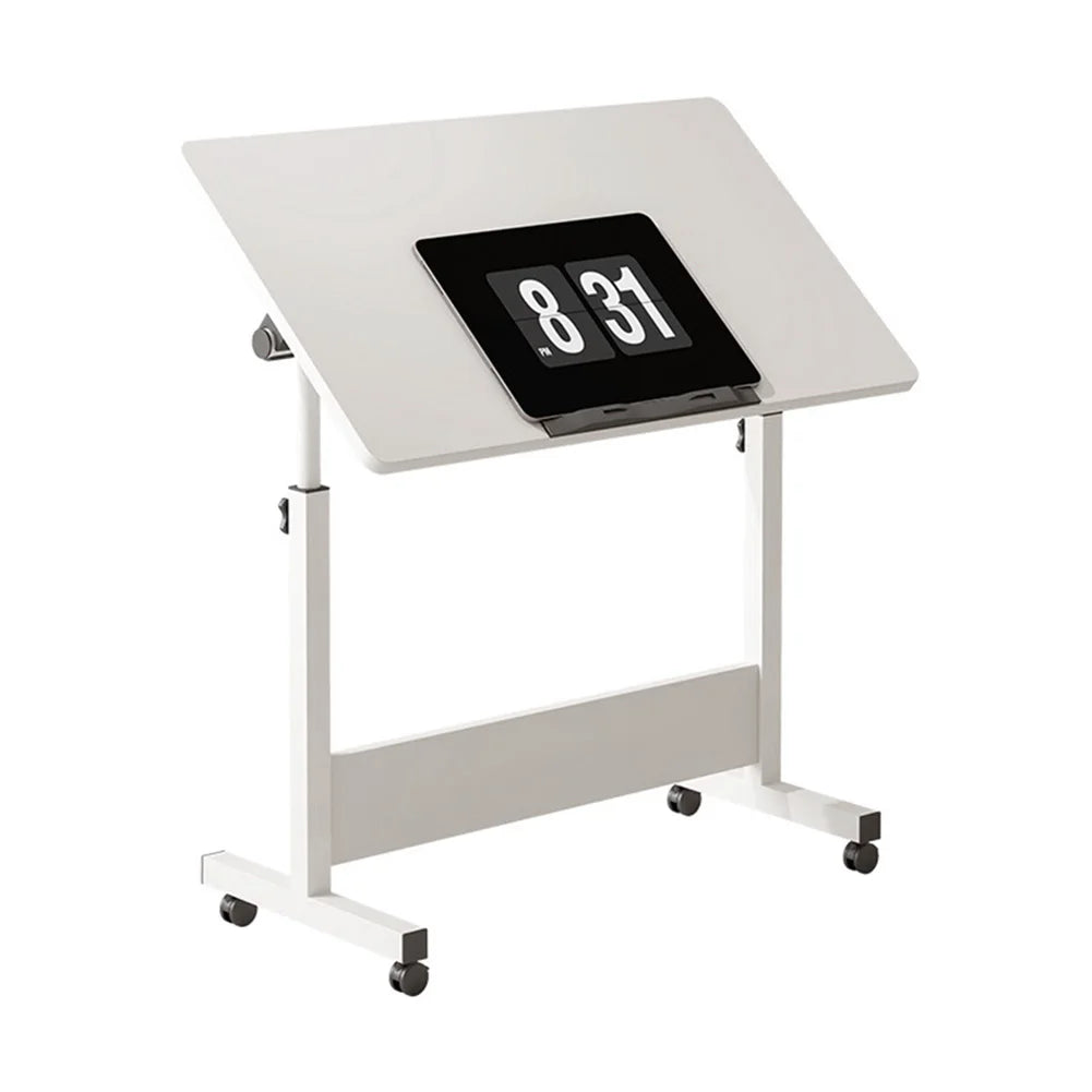 TWISTER.CK Adjustable Height Mobile Standing Desk with Wheels