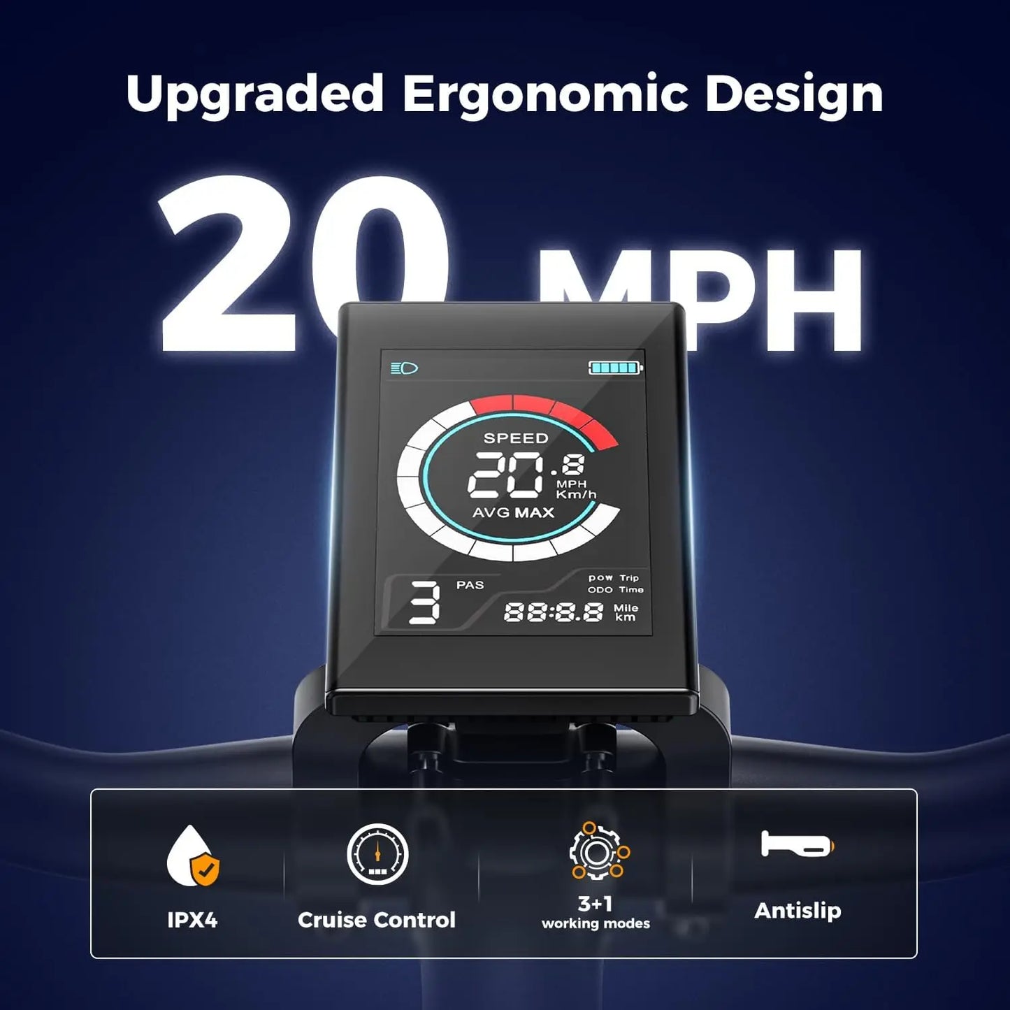EB5 Electric Bike for Adults With Peak 1000W Brushless Motor