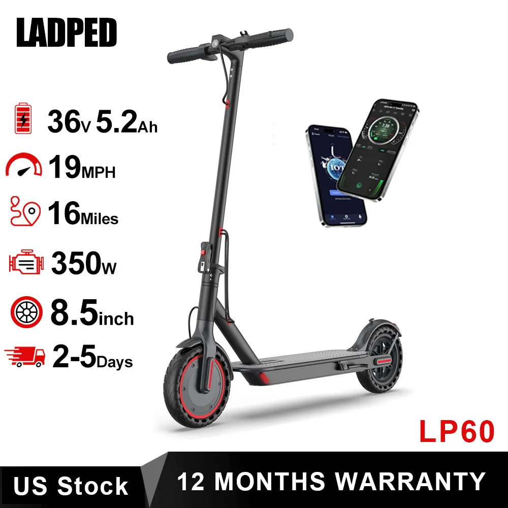 Ladped LP60 Electric Scooter 350W 19MPH