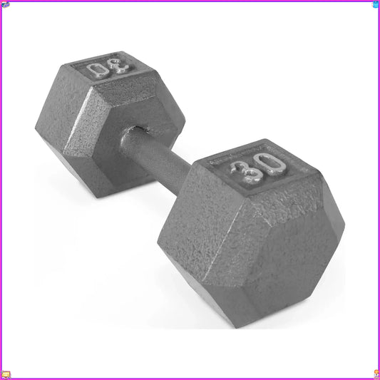Cast Iron Hex Dumbbell For Home Gym And Strength Training